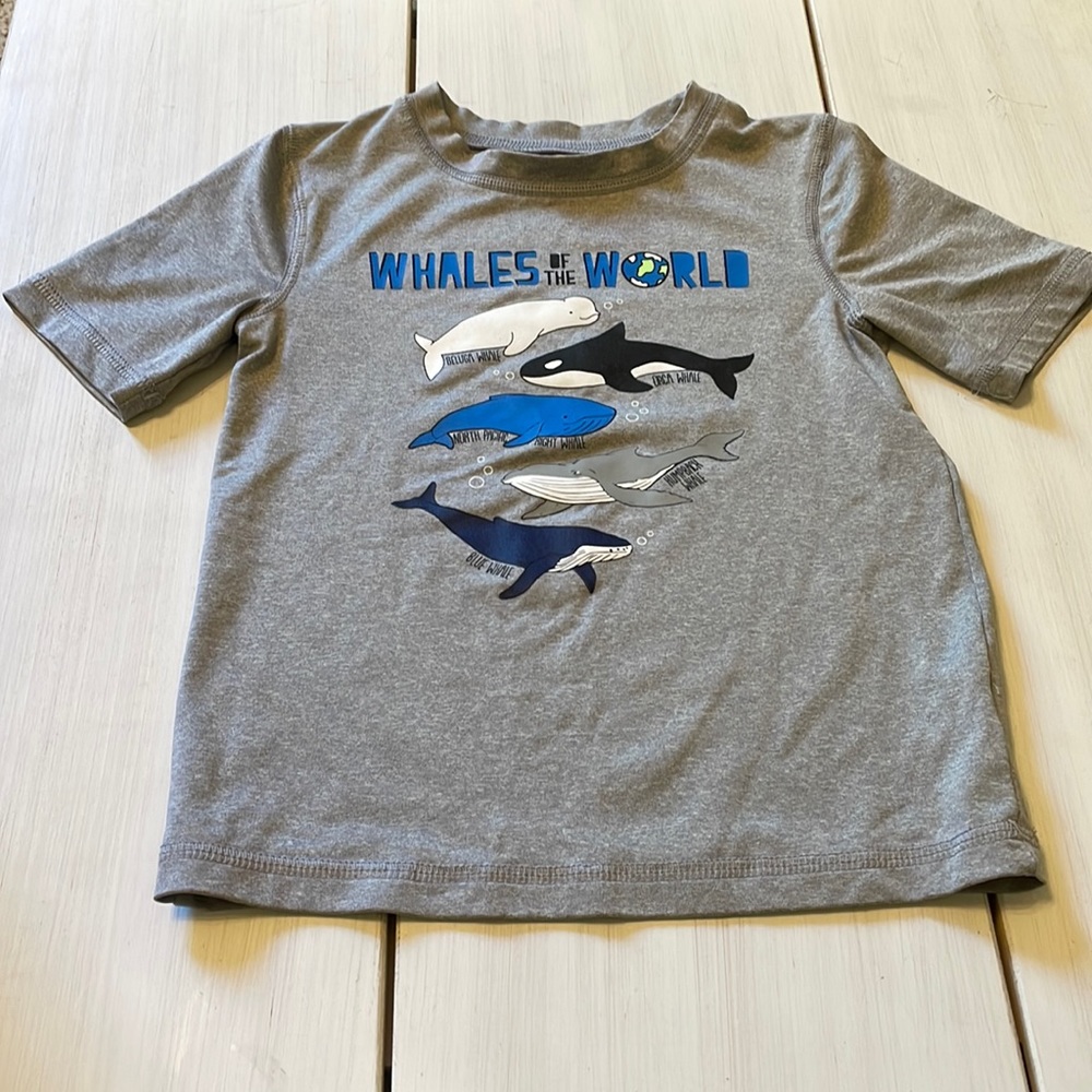 Cat & Jack Boys Short Sleeve Rashguard Size 4T